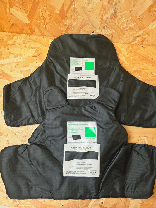 Genuine Police Hawk Cooneen Body Armour Cover Female NIJ Level 2 HG1 KR1 Covert Stab Vest Black with Check Carrier 36" Regular