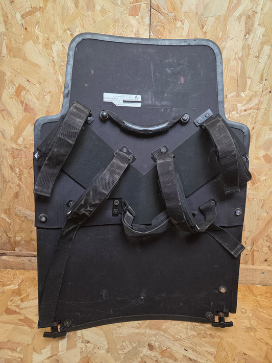 Ballistic Shield NIJ III LW United Shield Protection Tactical Black Light Weight Harness