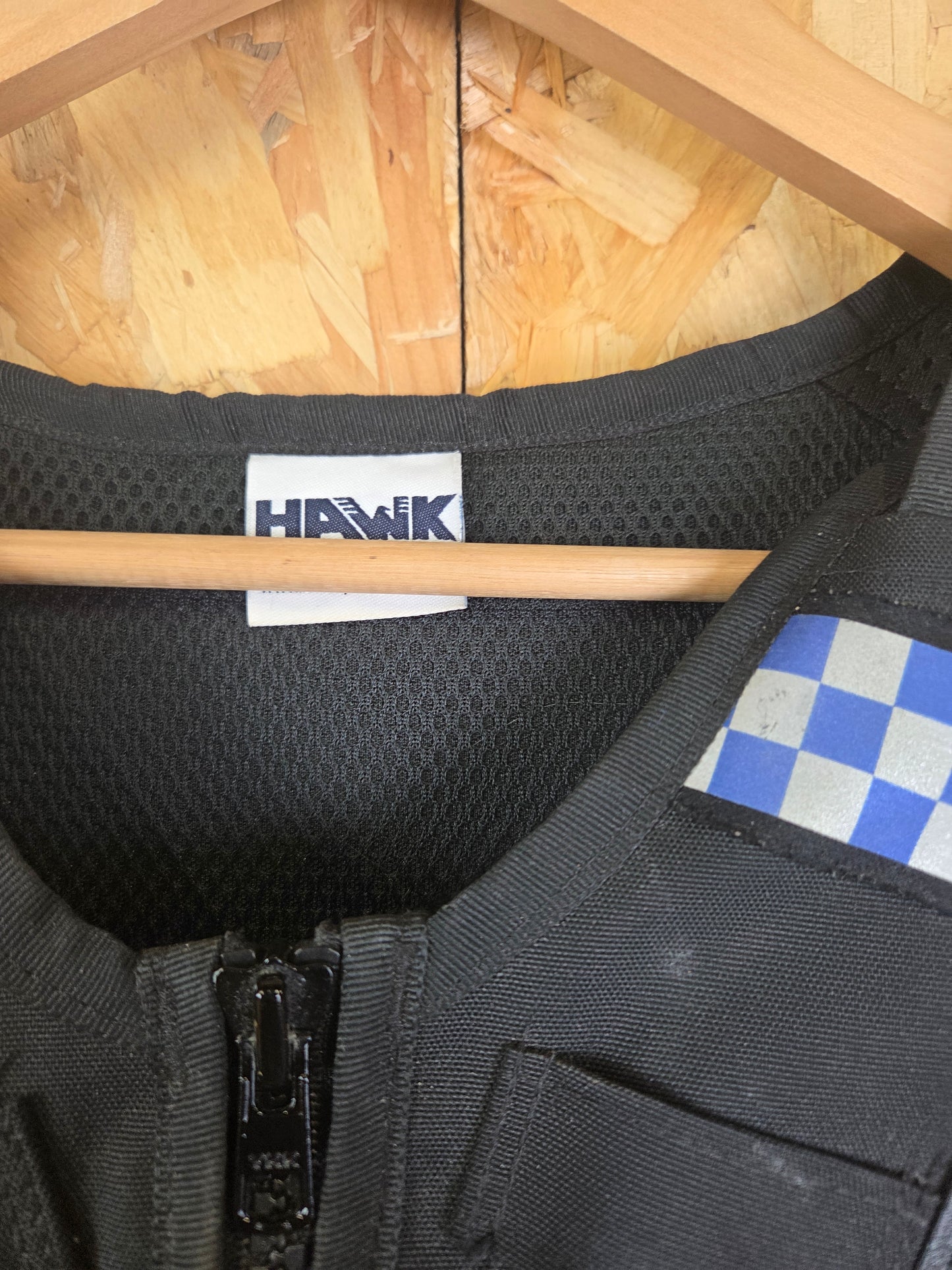 Genuine Police Hawk Cooneen Body Armour Cover Female NIJ Level 2 HG1 KR1 Covert Stab Vest Black with Check Carrier 35" Regular