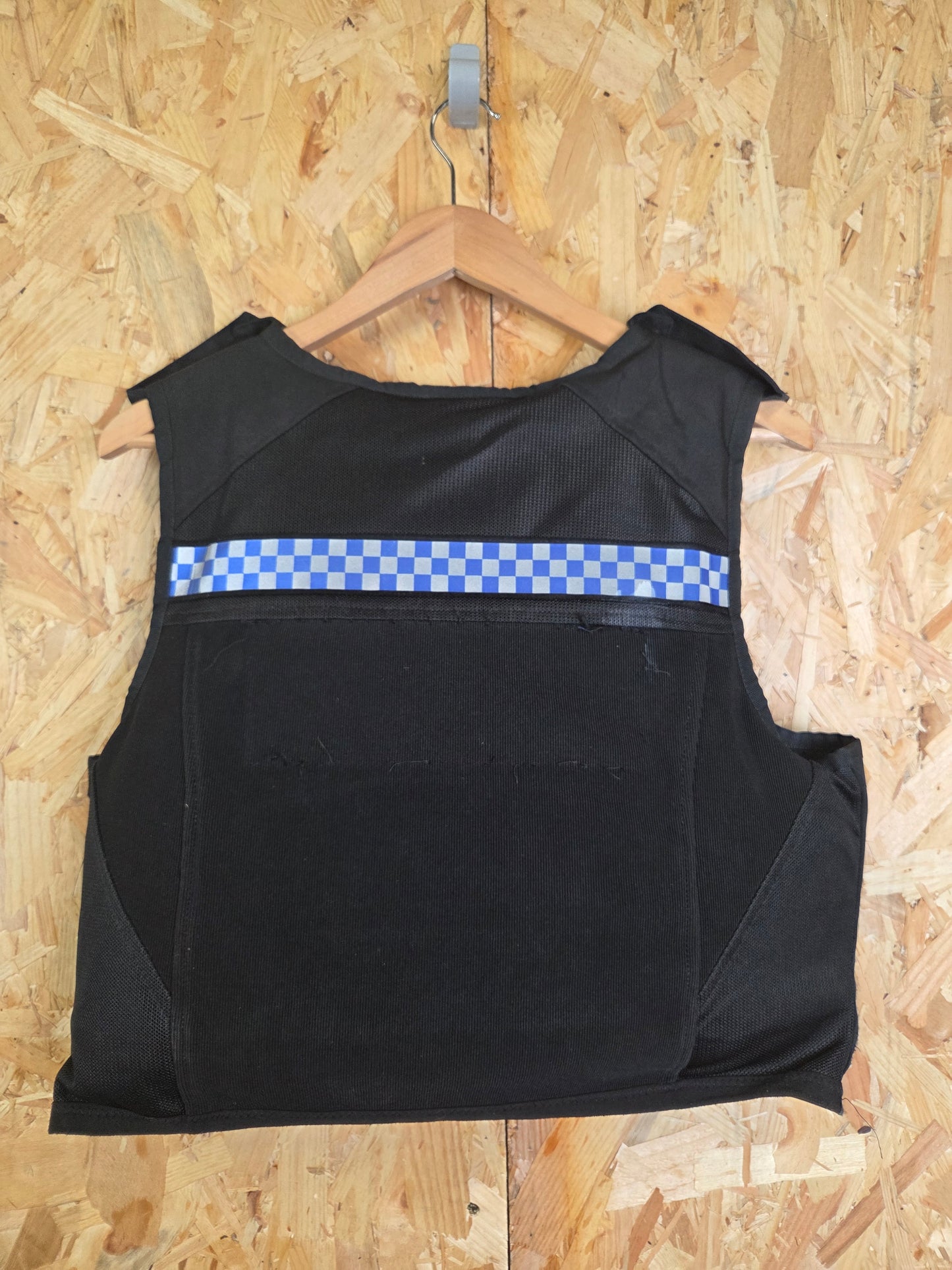 Genuine Police Hawk Cooneen Body Armour Cover Female NIJ Level 2 HG1 KR1 Covert Stab Vest Black with Check Carrier 35" Regular