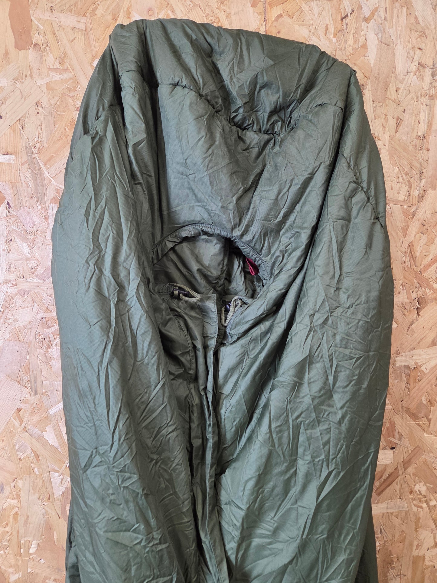 Genuine British Army Issue Modular Medium Weight Sleeping Bag Olive Green Ripstop