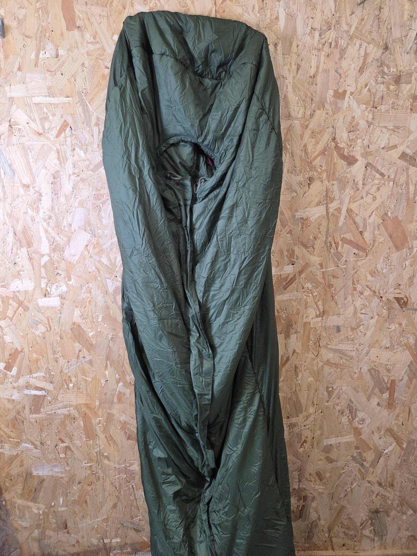 Genuine British Army Issue Modular Medium Weight Sleeping Bag Olive Green Ripstop