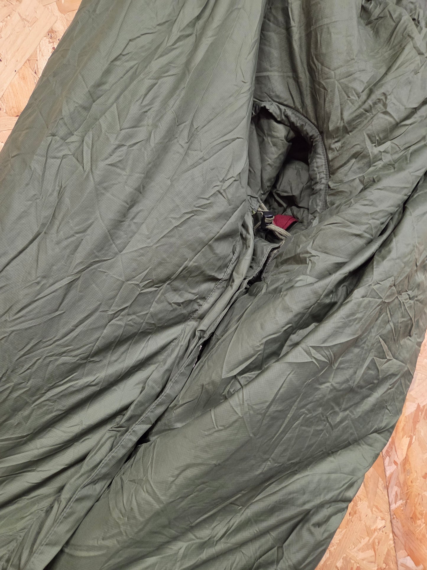 Genuine British Army Issue Modular Medium Weight Sleeping Bag Olive Green Ripstop