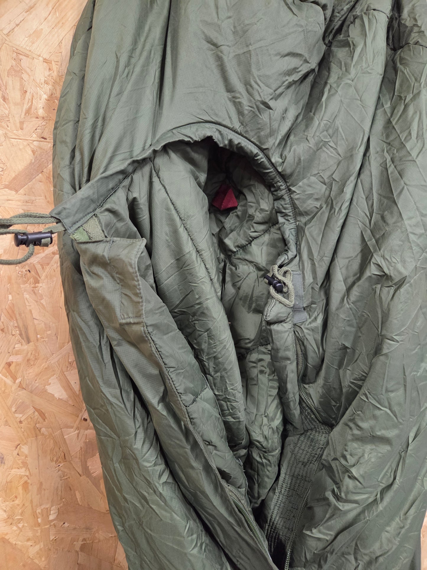 Genuine British Army Issue Modular Medium Weight Sleeping Bag Olive Green Ripstop
