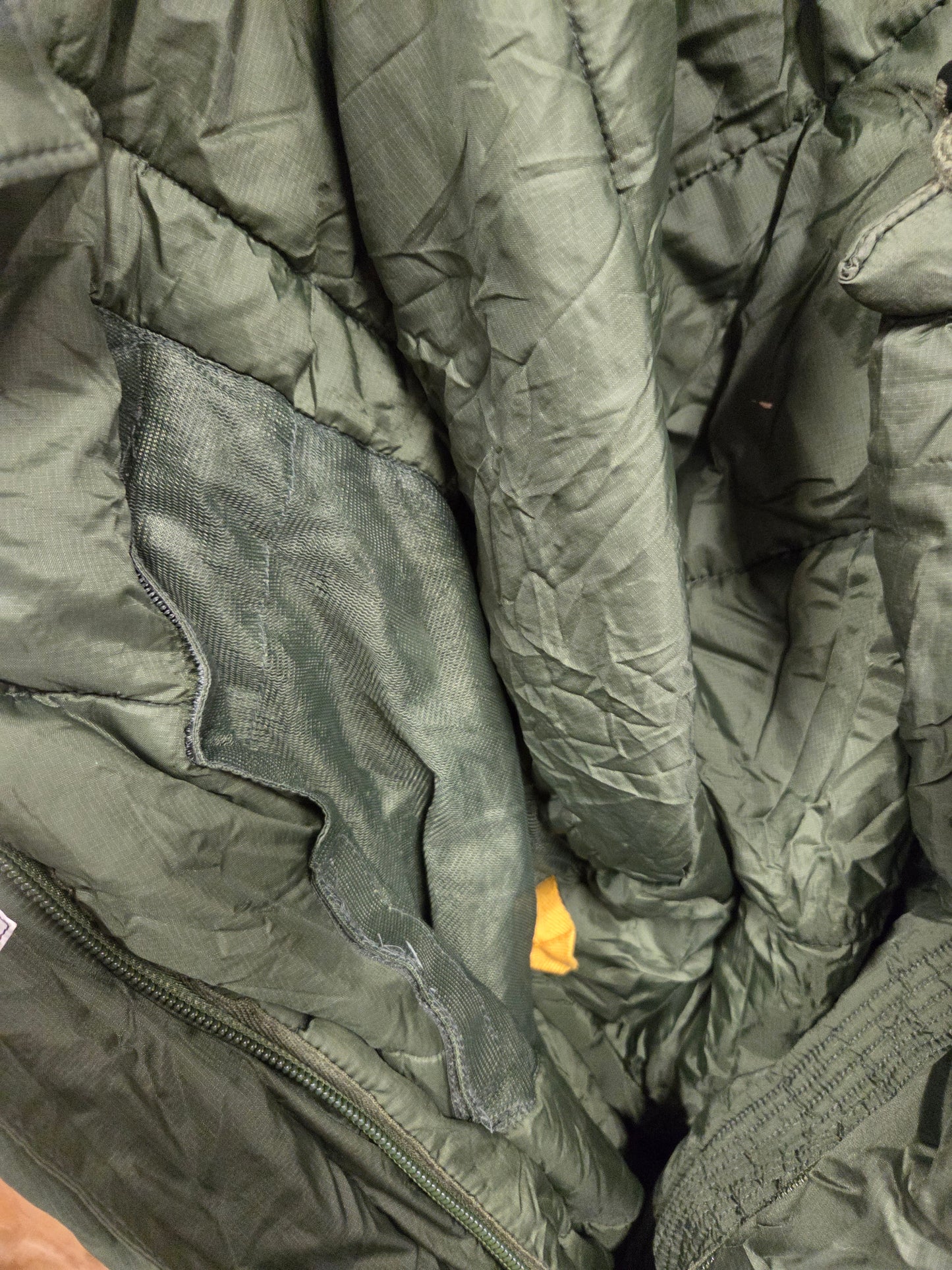 Genuine British Army Issue Modular Medium Weight Sleeping Bag Olive Green Ripstop