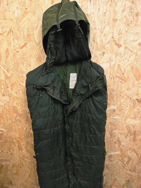 Genuine British Army Sleeping Bag Issue Pattern 58 Goose Down Arctic Cold Weather Military Surplus Olive Green