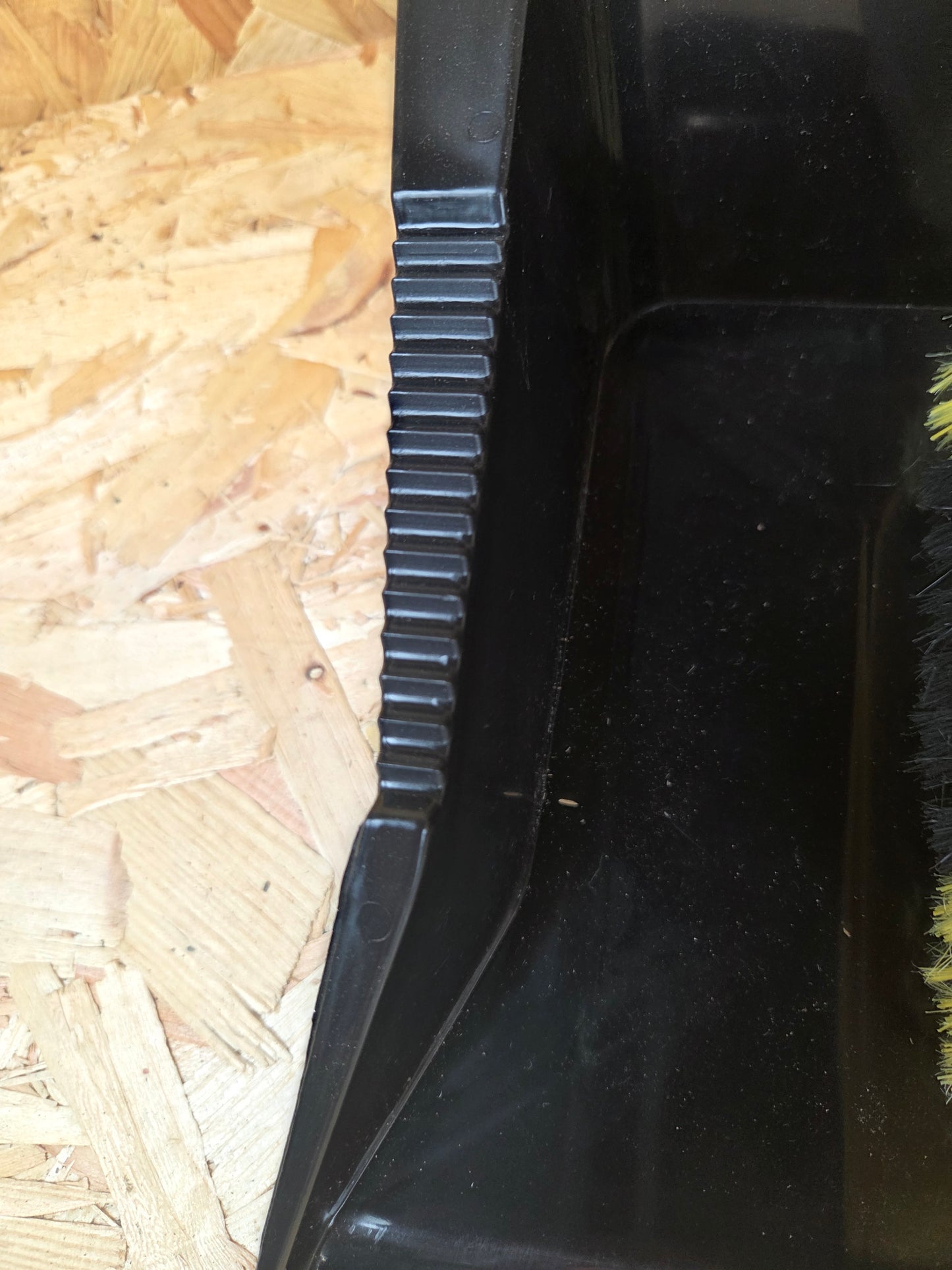 Heavy Duty Dustpan and Brush Set Large Rubber Lip Workshop Garage Cleaning Sweeping Rubbish Clearing
