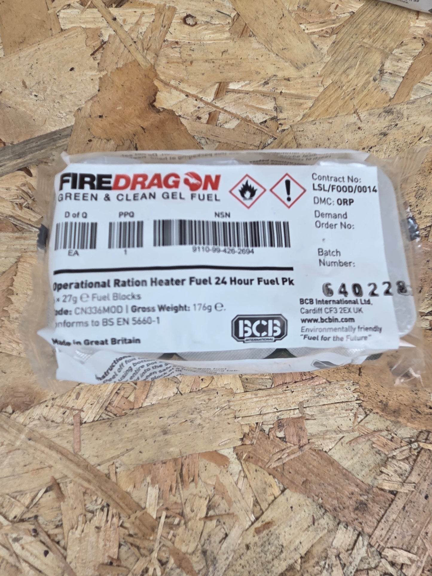 18 x Solid Fuel Blocks 24 Hour FireDragon Heat Source Ration Heater Stove Camp Tablets Camping Bushcraft Cadets DofE