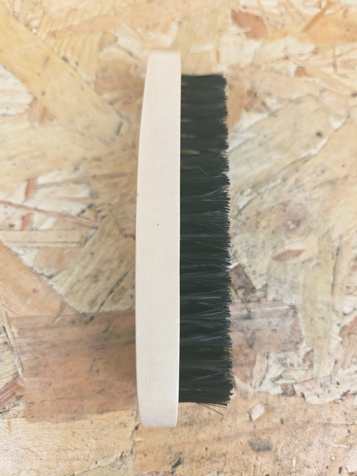 Boot & Shoe Shine Brush Set Premium Wooden Handle Pair Leather Dark Light Soft & Firm Bristles