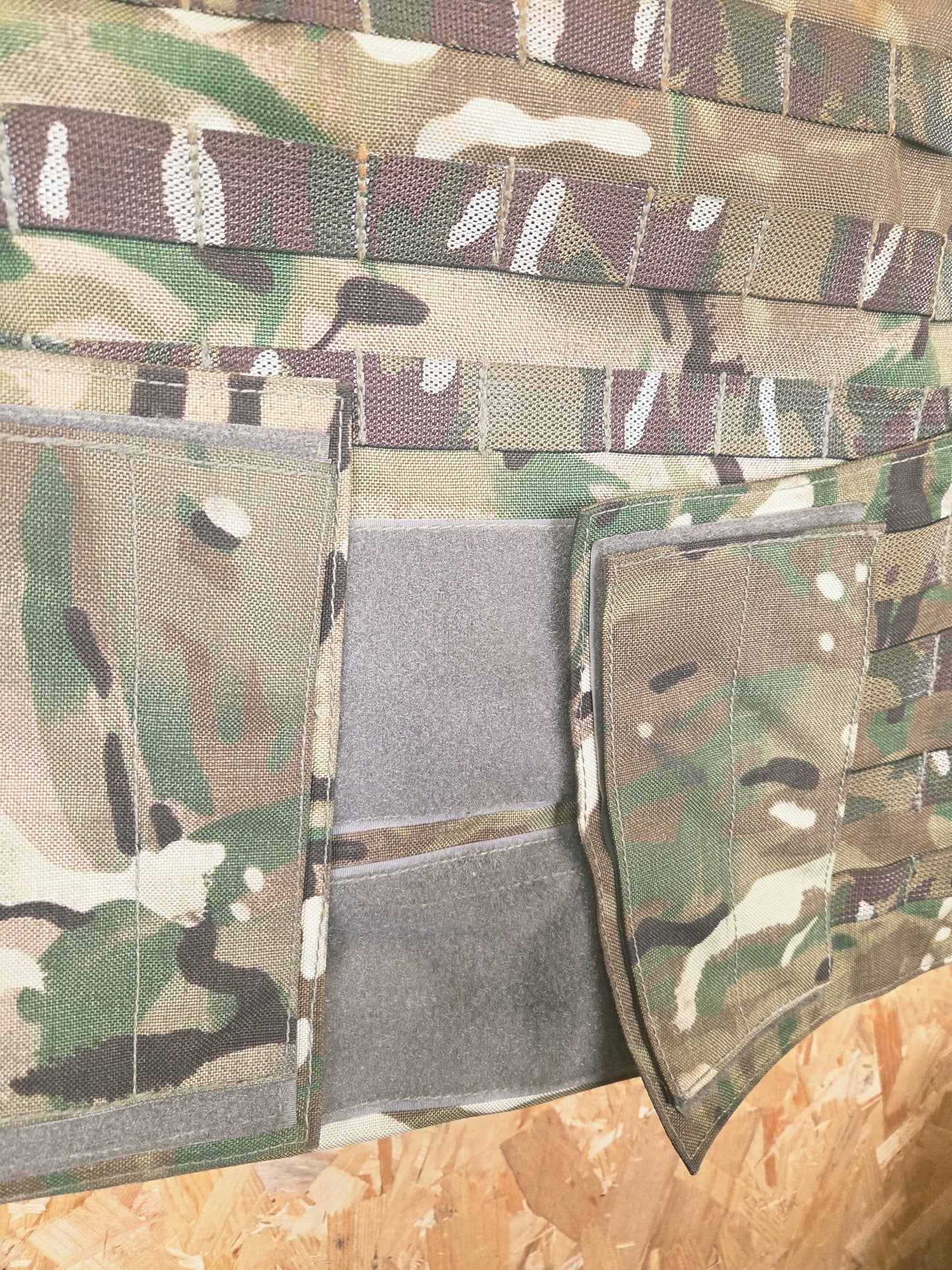 Genuine British Army MTP Molle Body Armour Osprey Plate Carrier Vest Camouflage Load Bearing Tactical Paintball Airsoft