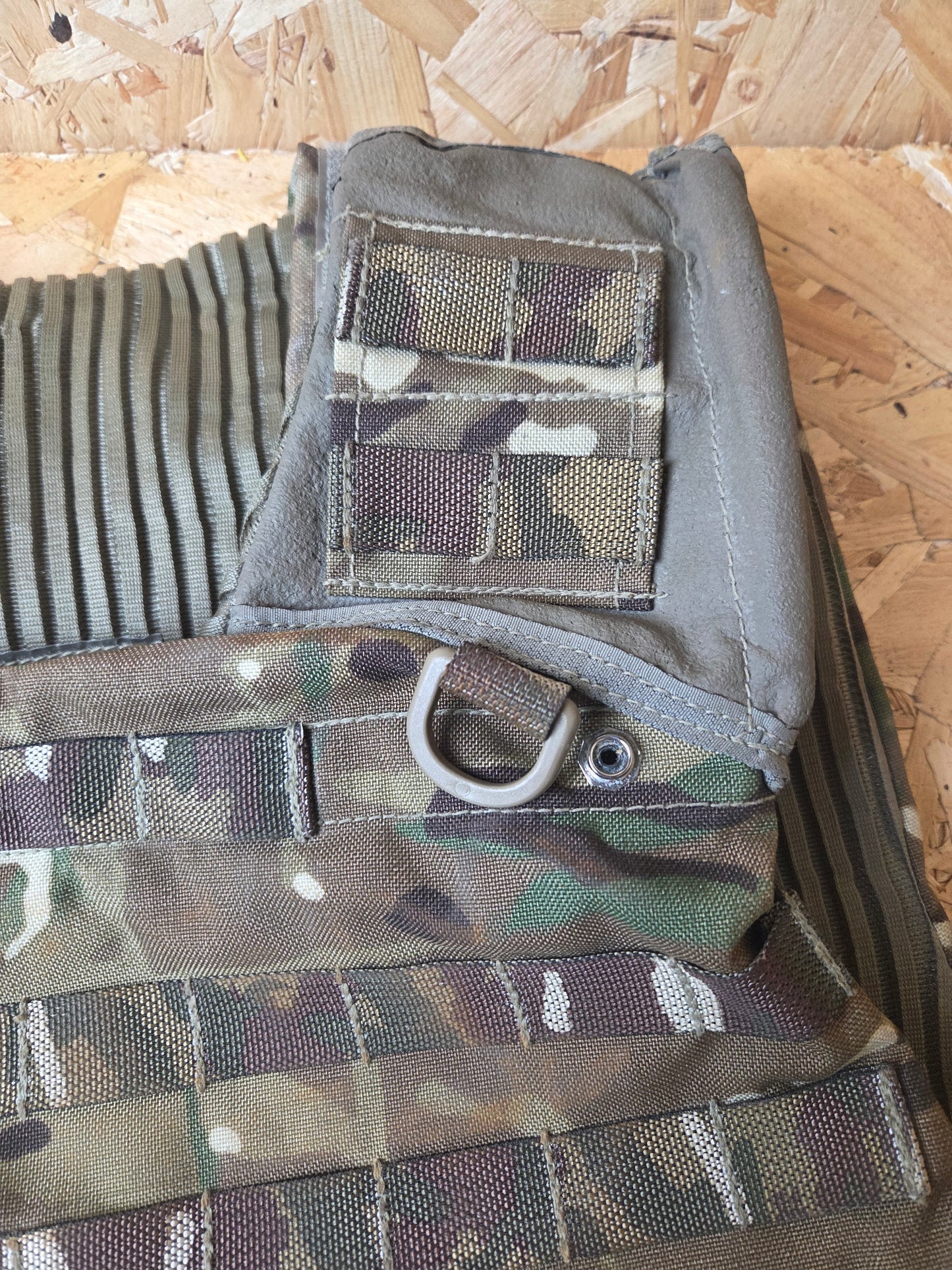 Genuine British Army MTP Molle Body Armour Osprey Plate Carrier Vest Camouflage Load Bearing Tactical Paintball Airsoft