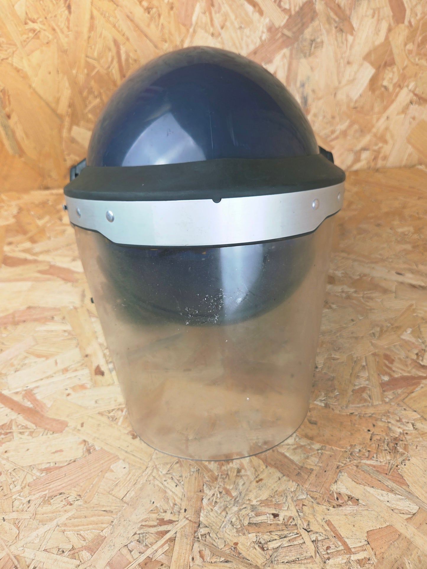 Genuine British Police Riot Helmet with Visor Public Order Safety Protection Airsoft Paintball