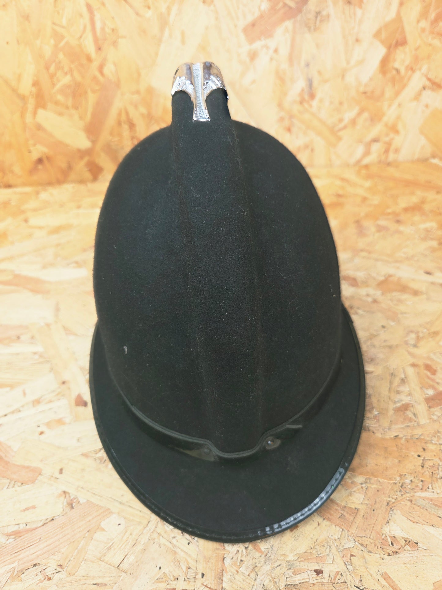 British Police Custodian Coxcomb Helmet - Black Band
