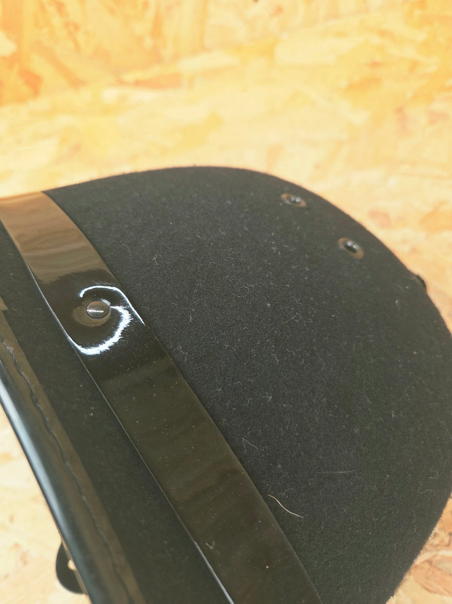 British Police Custodian Coxcomb Helmet - Black Band