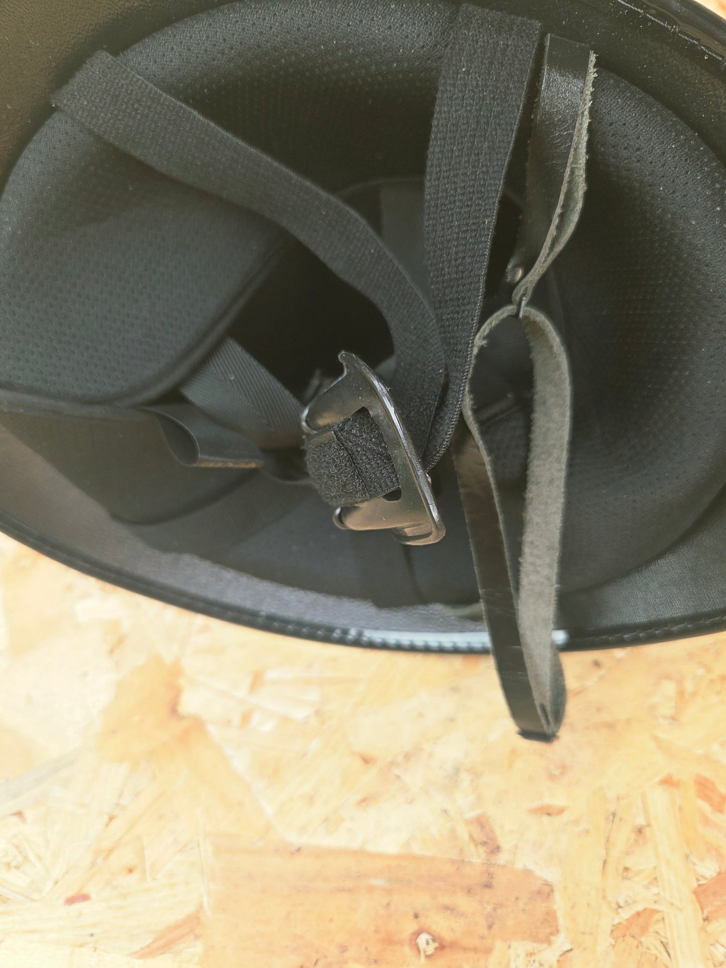 British Police Custodian Coxcomb Helmet - Black Band