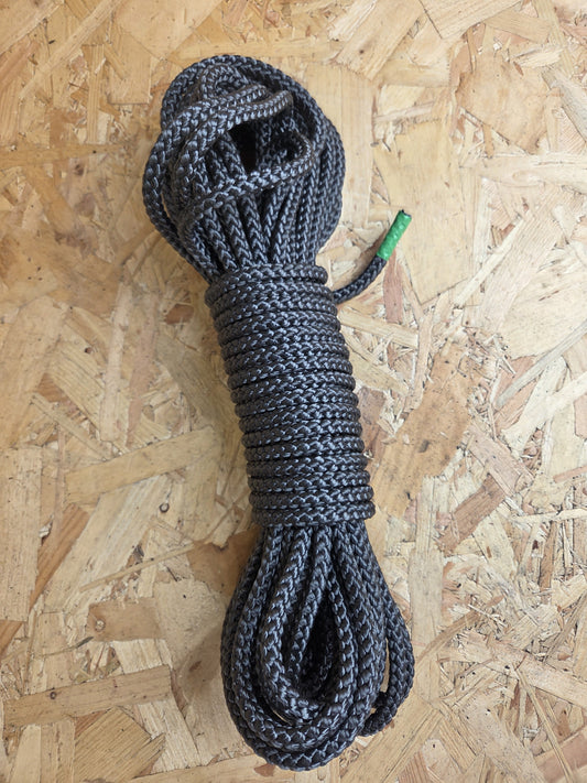 Polyester Rope 8 Plait Navy Blue 9mm x 20m Strong Heavy Duty Boating DIY Camping Garden Mooring Boat Chandlery