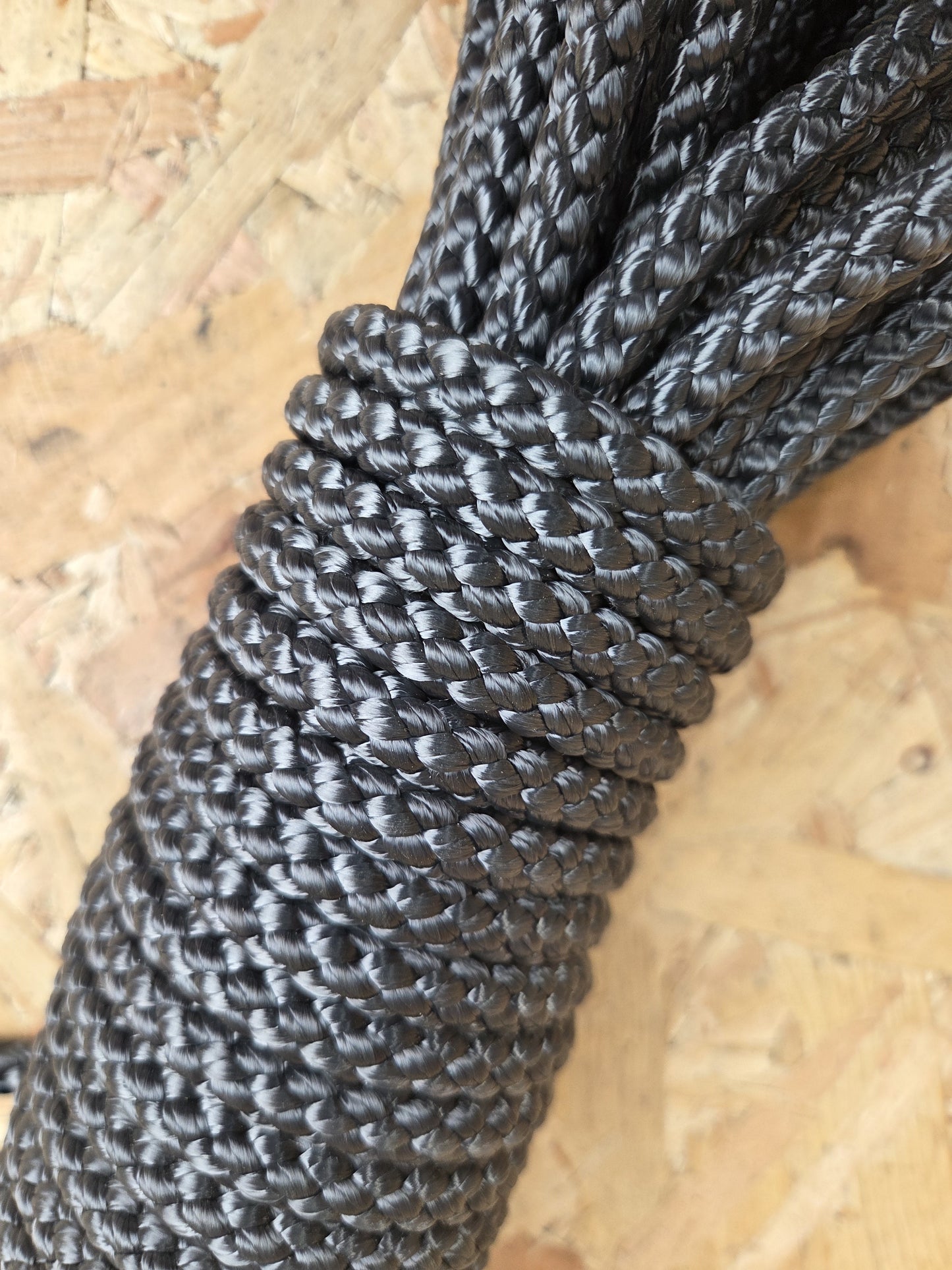 Polyester Rope 8 Plait Navy Blue 9mm x 20m Strong Heavy Duty Boating DIY Camping Garden Mooring Boat Chandlery