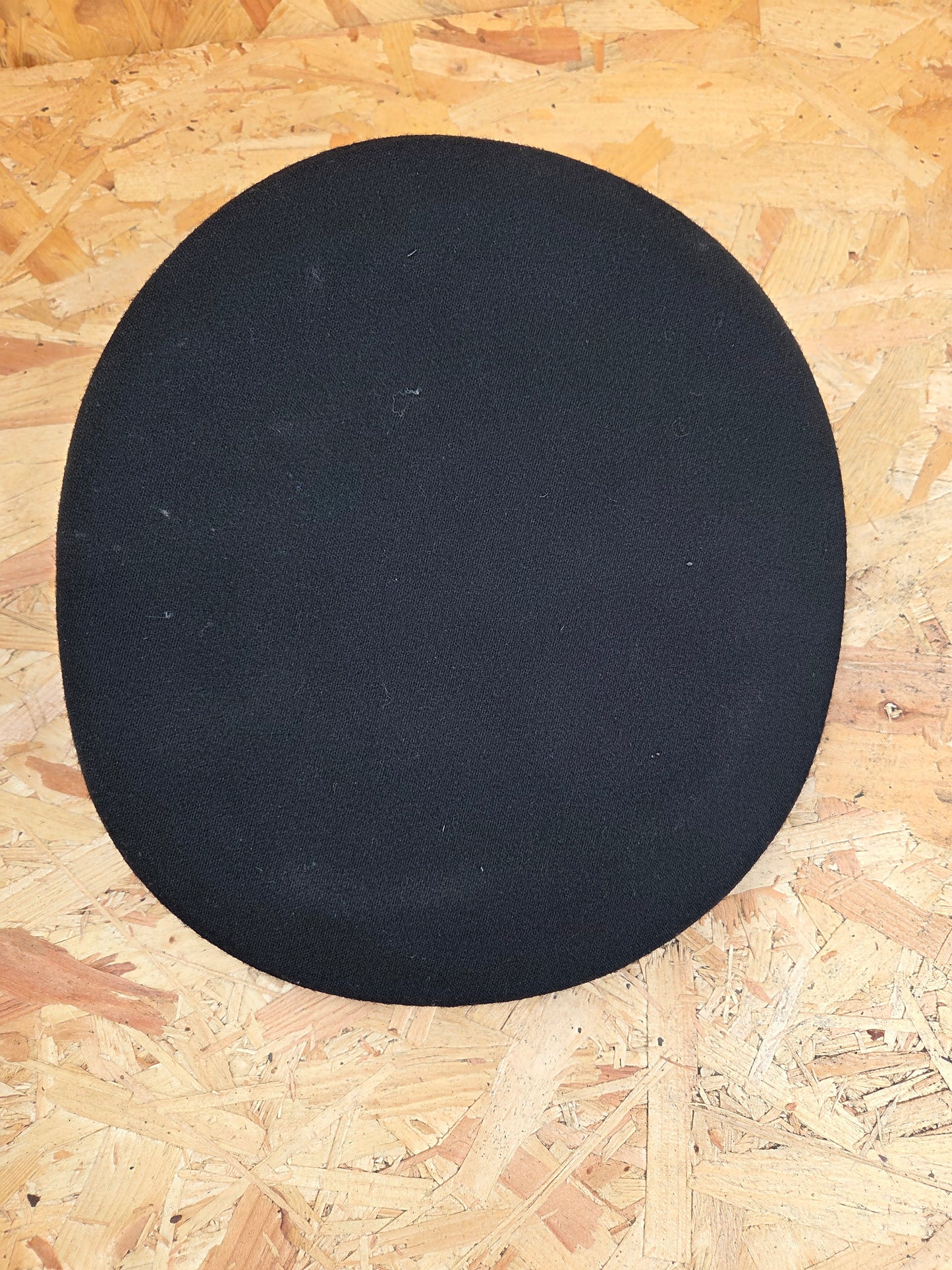 British Police Volunteer Cadet Black Peaked Cap Royal Blue and White Band Bobby Hat Fancy Dress TV Film Theatre Size 58