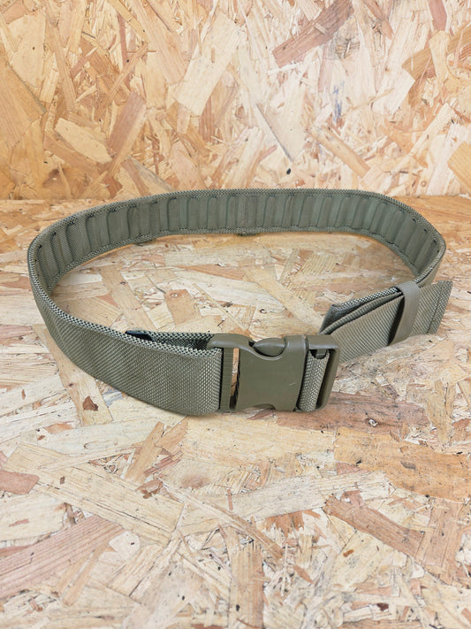 Genuine British Army Belt Light Olive Green Waist Webbing Military Surplus Cadet Equipment Airsoft Paintball Medium