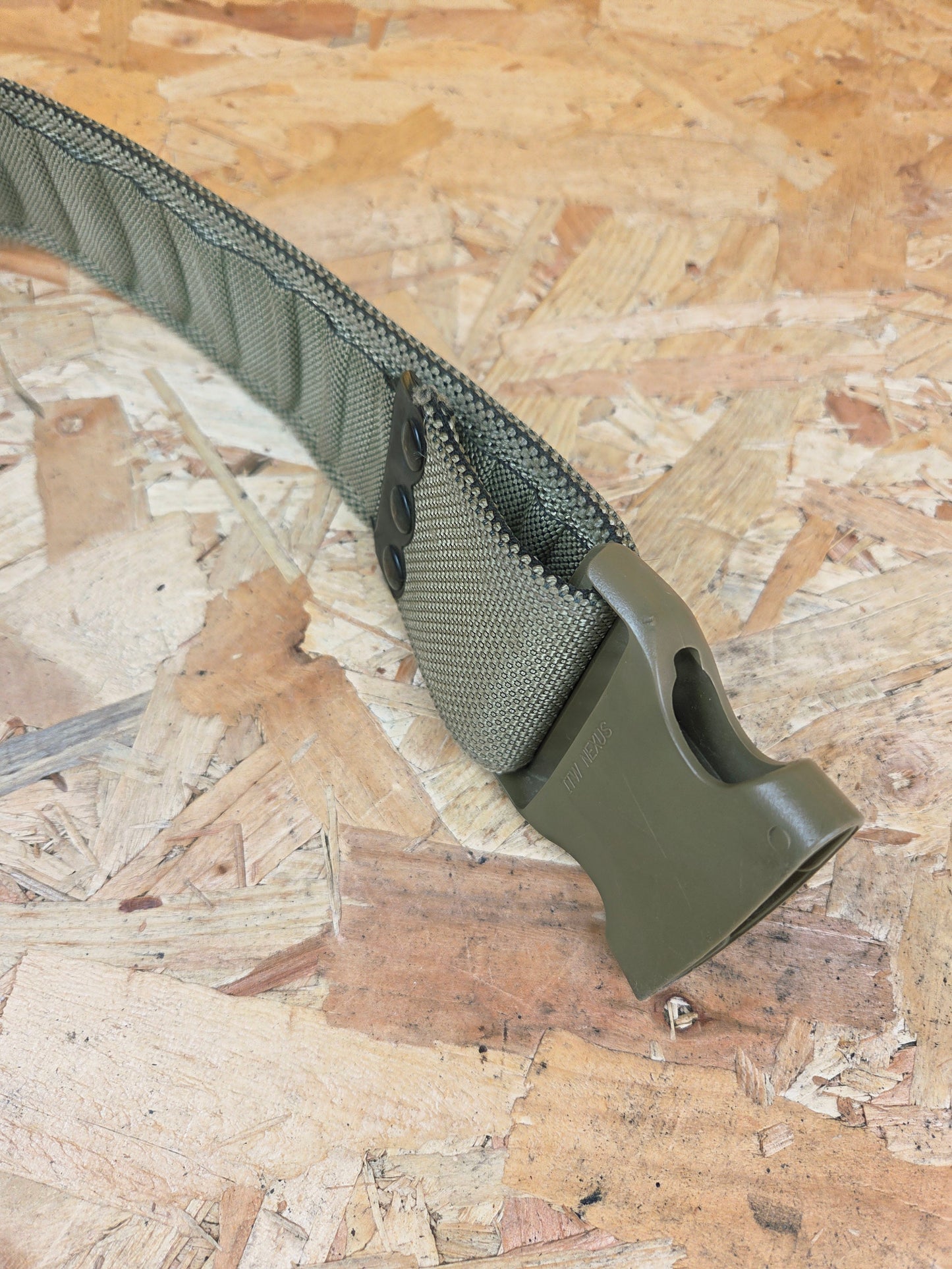 Genuine British Army Belt Light Olive Green Waist Webbing Military Surplus Cadet Equipment Airsoft Paintball Medium