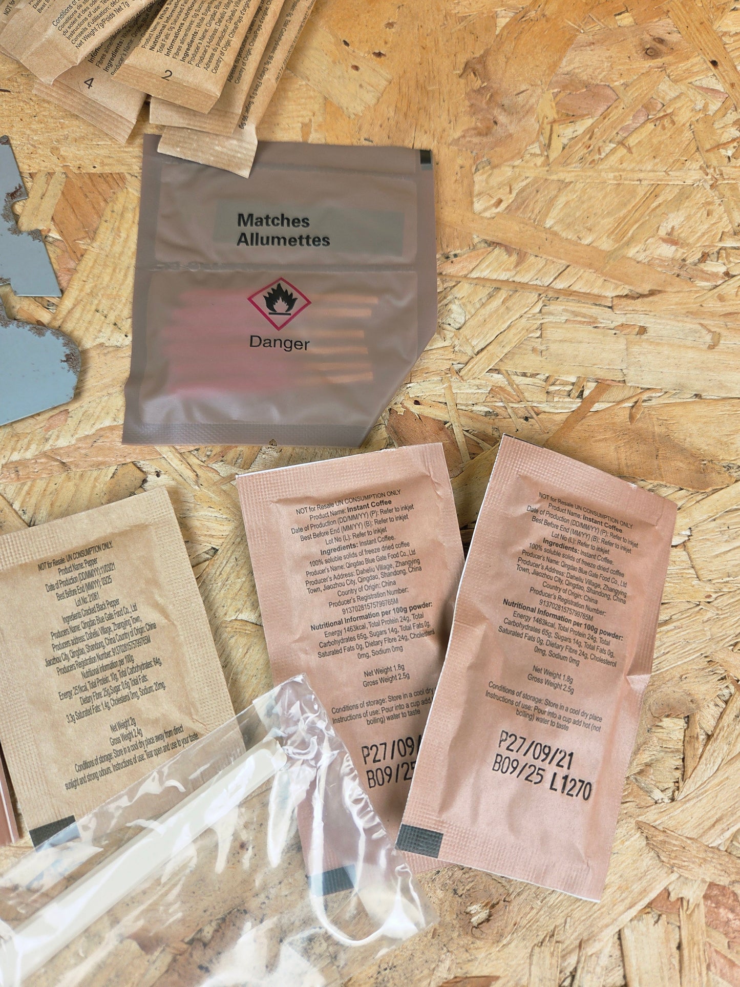 Genuine Military Brew Pack Ration Accessory Field Cooking Kit Fuel Stove Camping Bushcraft Survival Hiking