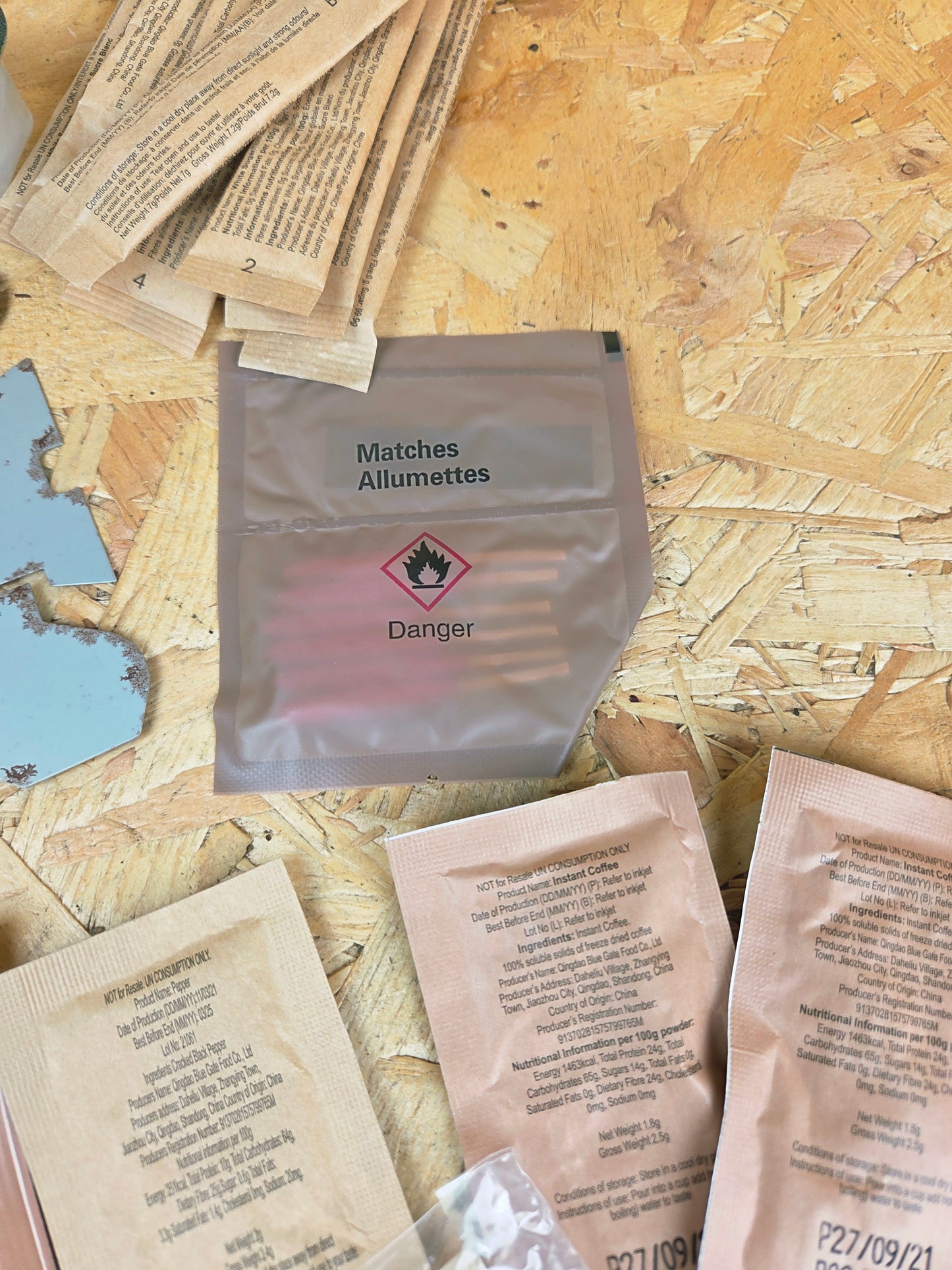 Genuine Military Brew Pack Ration Accessory Field Cooking Kit Fuel Stove Camping Bushcraft Survival Hiking