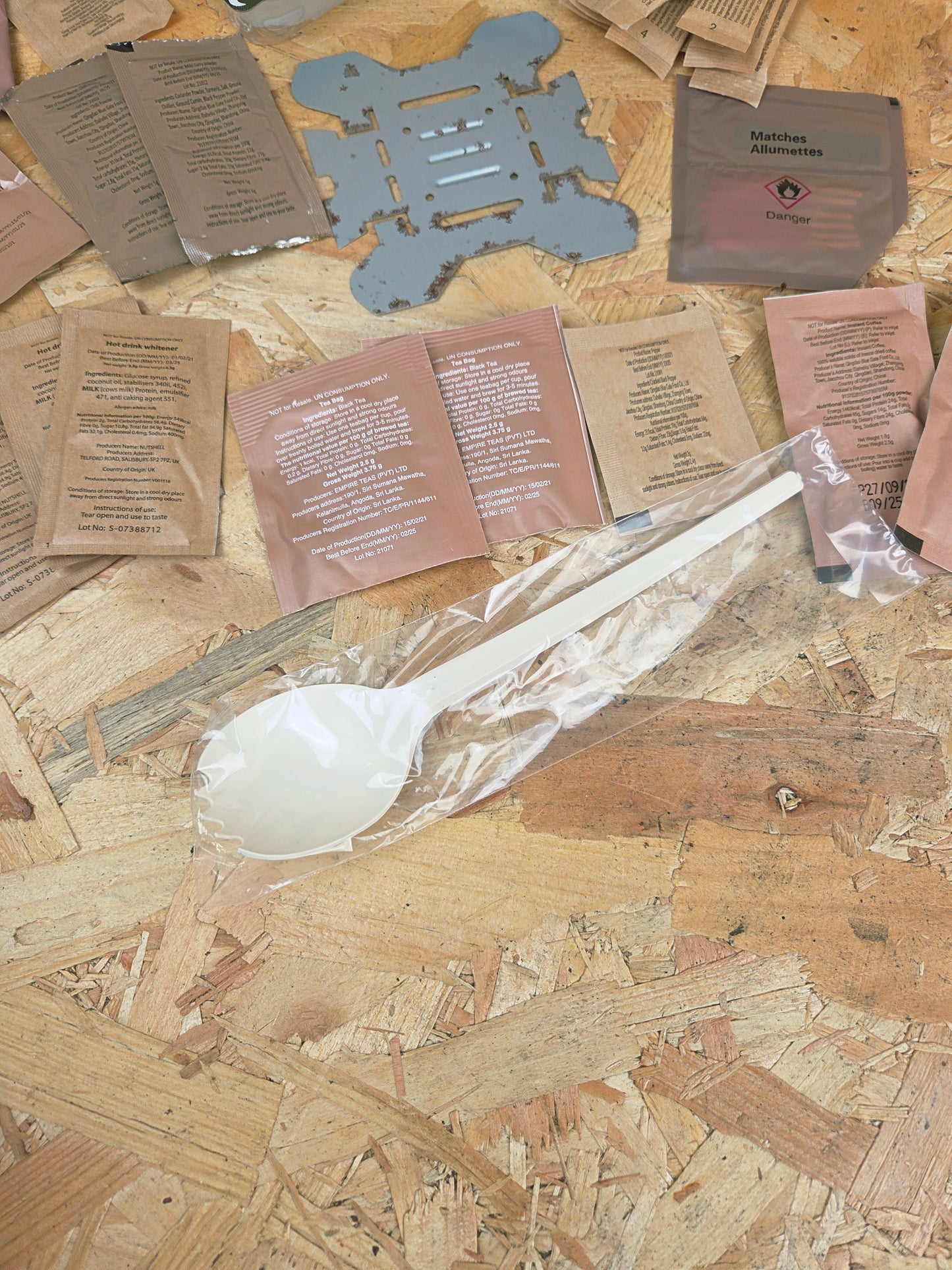 Genuine Military Brew Pack Ration Accessory Field Cooking Kit Fuel Stove Camping Bushcraft Survival Hiking