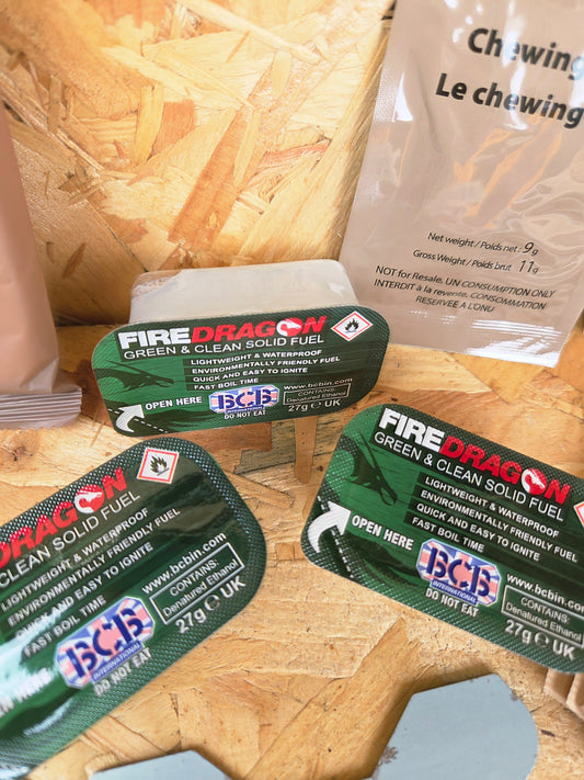 Genuine Military Brew Pack Ration Accessory Field Cooking Kit Fuel Stove Camping Bushcraft Survival Hiking