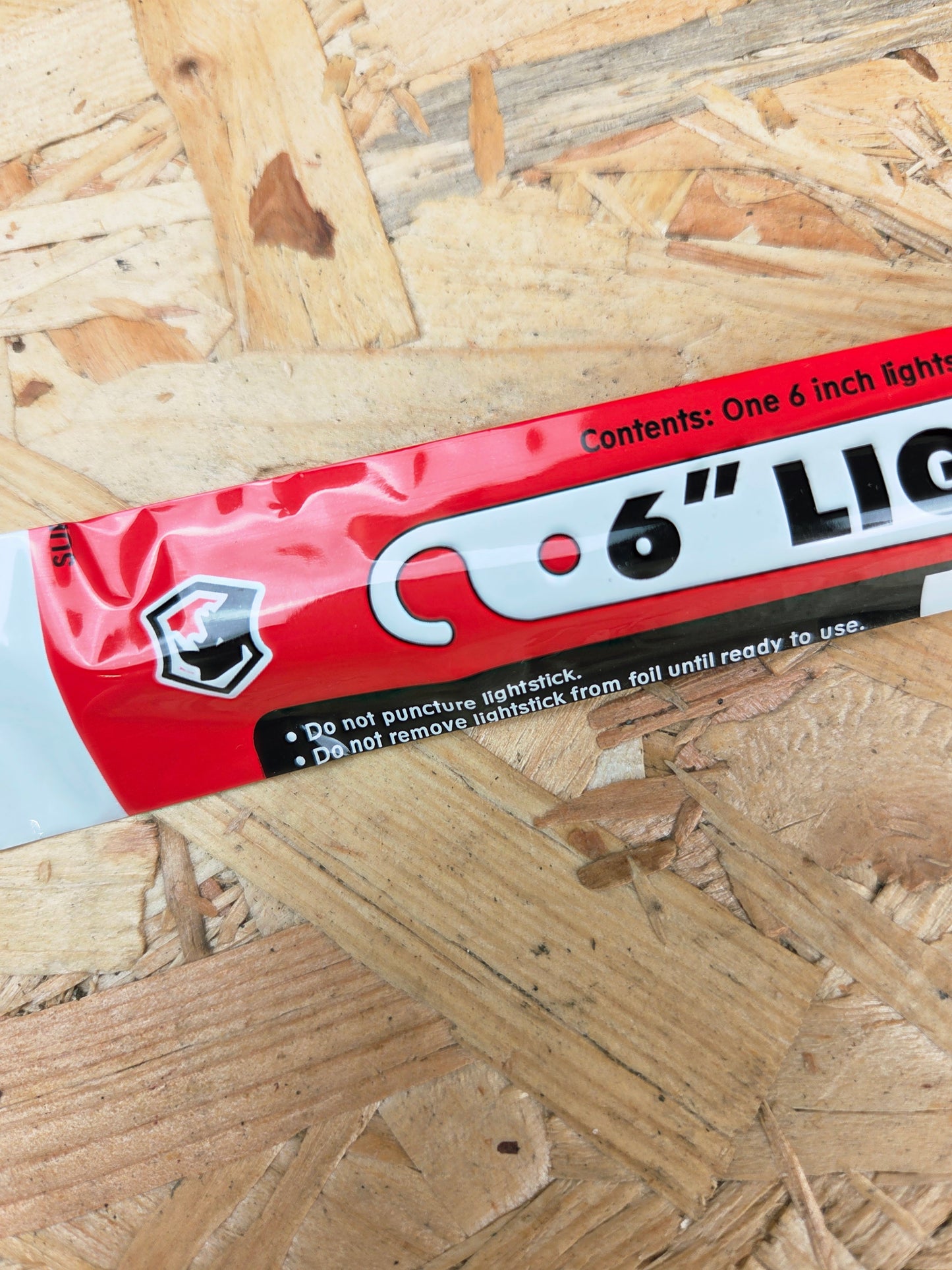 Lightstick Glow Stick Torch Red Pocket Hiking Safety Light Visibility Camping Wand Red 6"