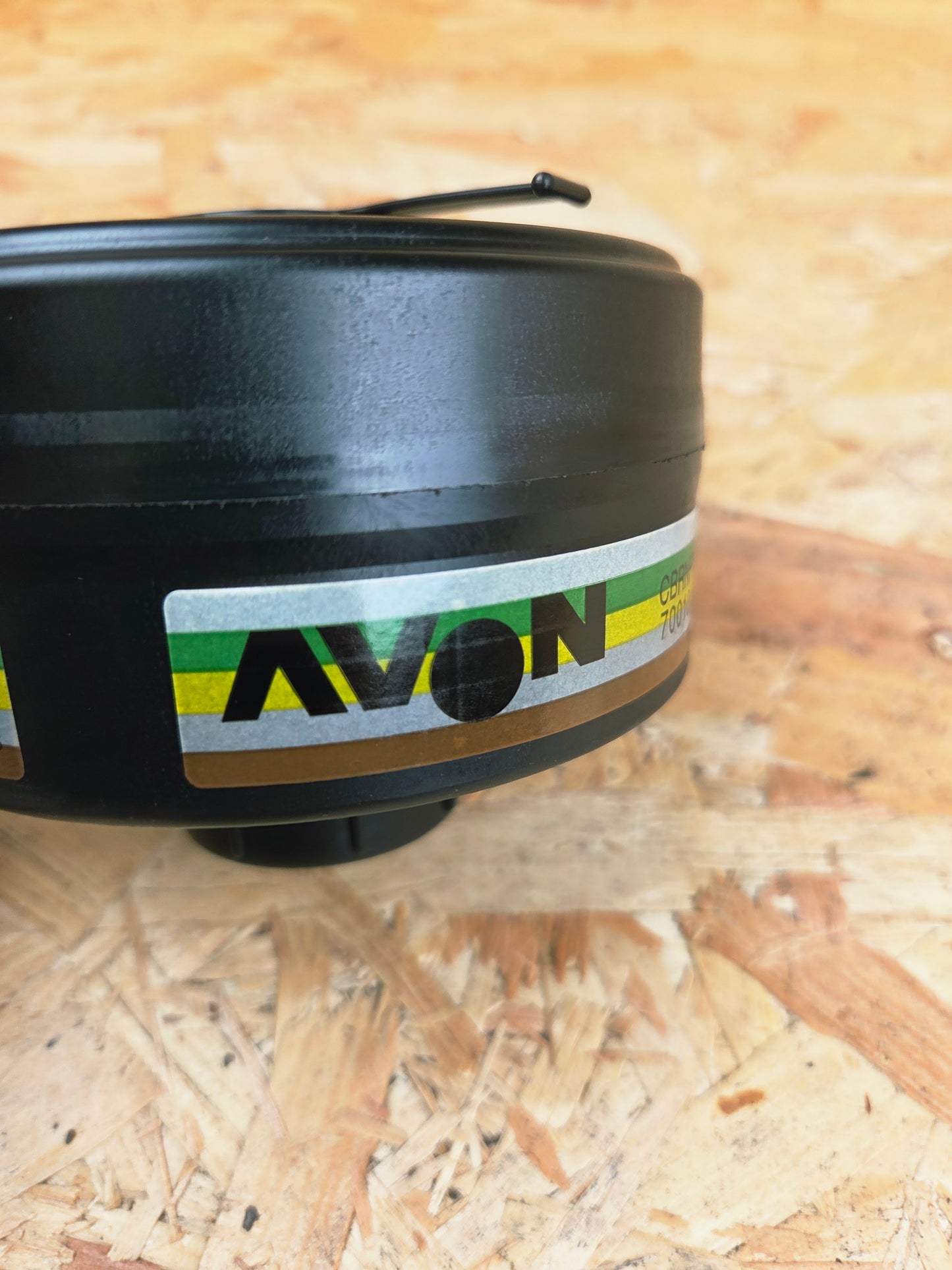 Avon Respirator Filter CBRNF12CE A1 B2 E1 K1 P3Breathing Cartridge 40mm Screw Thread FM12 S10 Canister Military Surplus