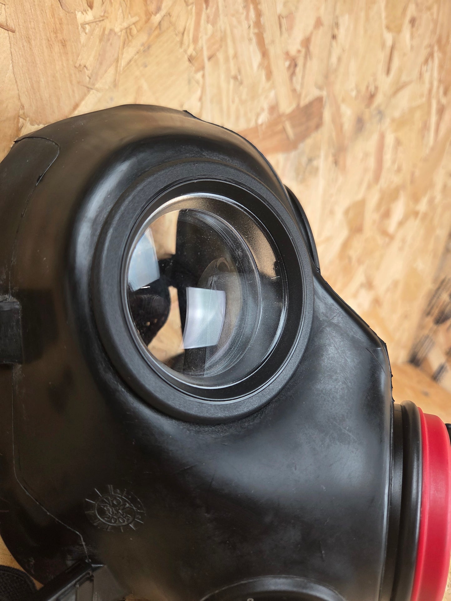 Avon FM12 Respirator Inspector Red CBRN British Army Gas Mask Size 1 2 3 FM 12 Used