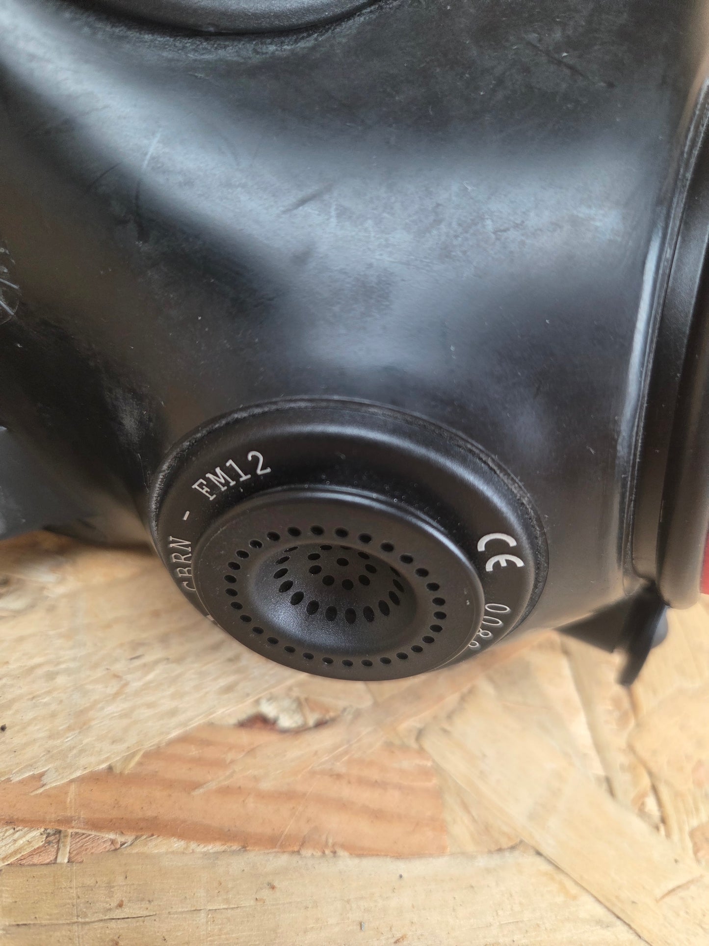 Avon FM12 Respirator Inspector Red CBRN British Army Gas Mask Size 1 2 3 FM 12 Used