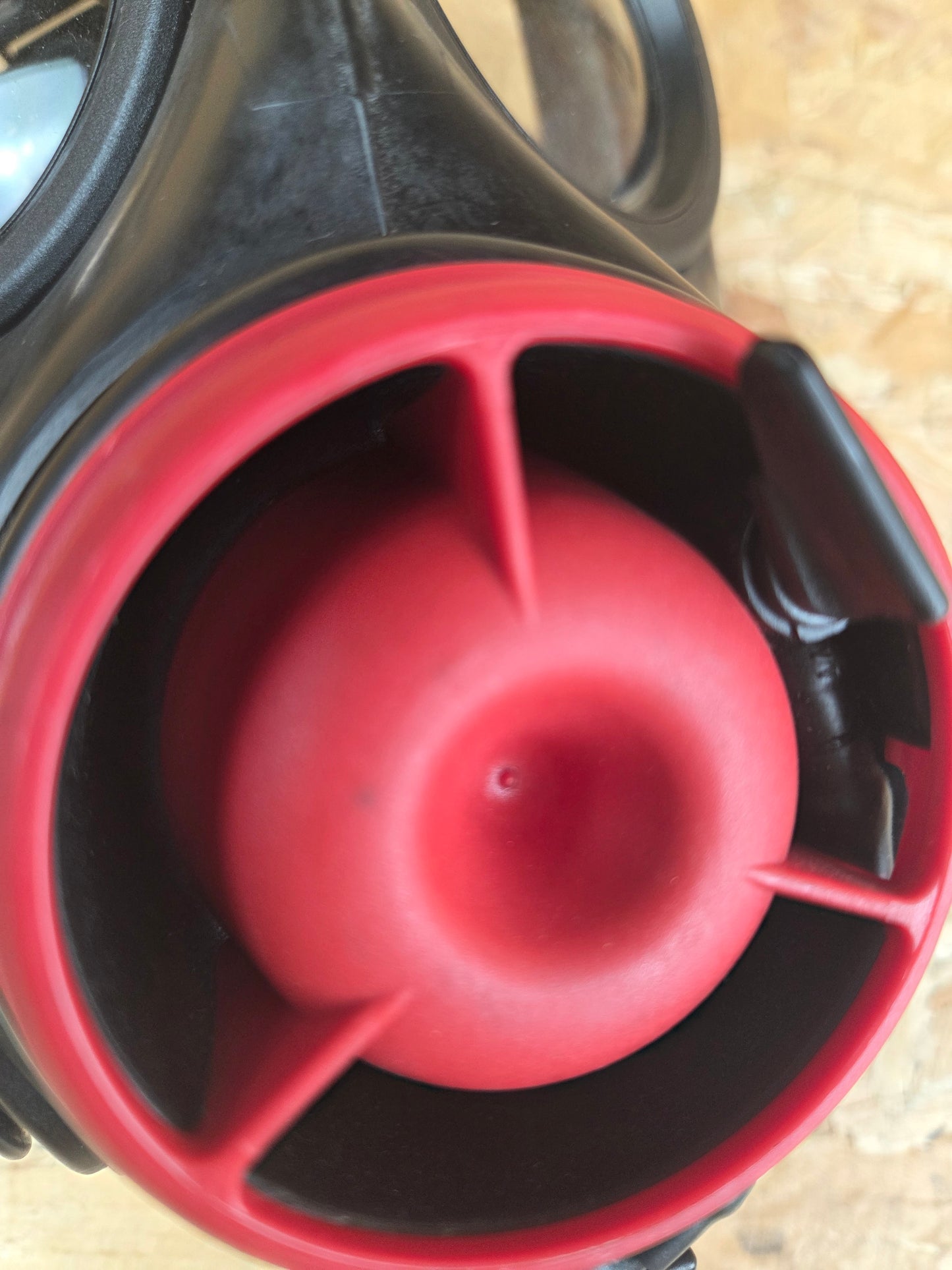 Avon FM12 Respirator Inspector Red CBRN British Army Gas Mask Size 1 2 3 FM 12 Used