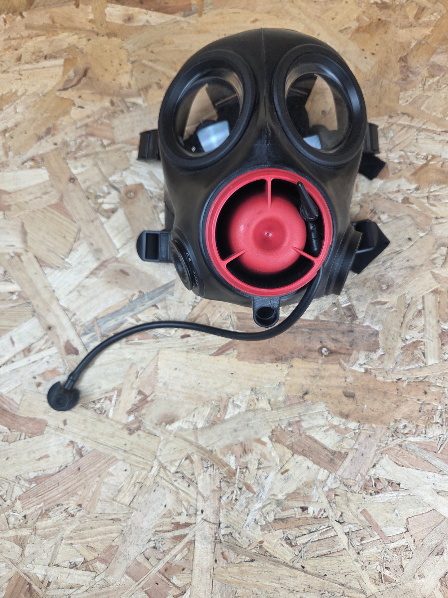 Avon FM12 Respirator Inspector Red CBRN British Army Gas Mask Size 1 2 3 FM 12 Used