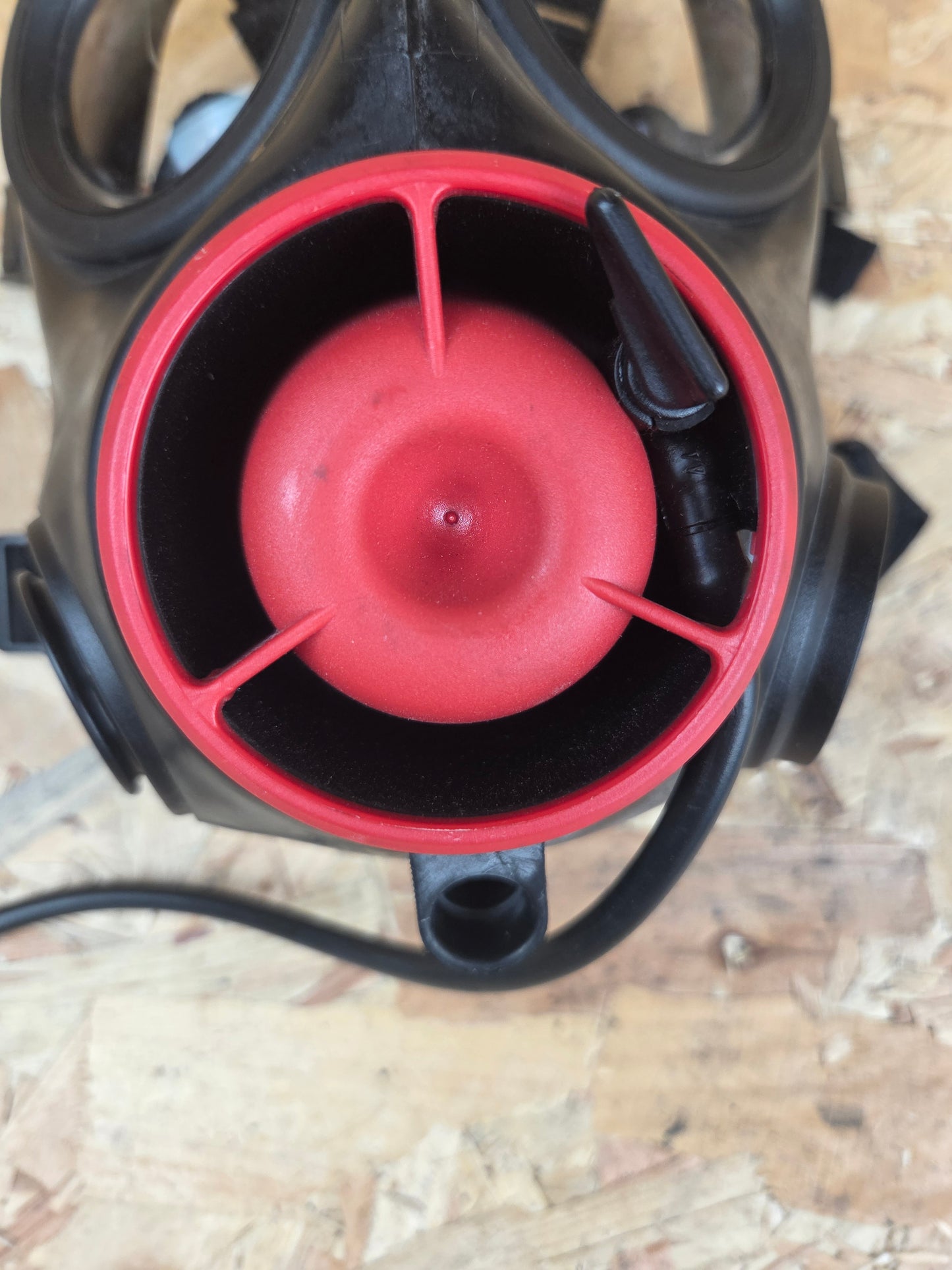 Avon FM12 Respirator Inspector Red CBRN British Army Gas Mask Size 1 2 3 FM 12 Used