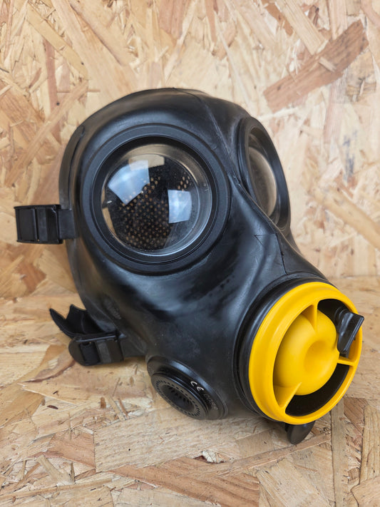 Avon FM12 Respirator Sergeant Yellow CBRN British Army Gas Mask Size 1 2 3 FM 12 Used