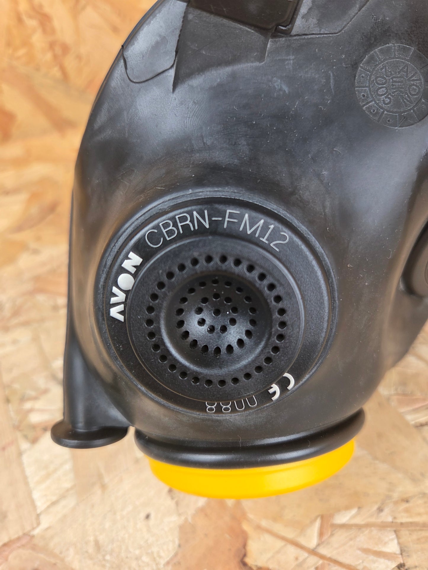 Avon FM12 Respirator Sergeant Yellow CBRN British Army Gas Mask Size 1 2 3 FM 12 Used
