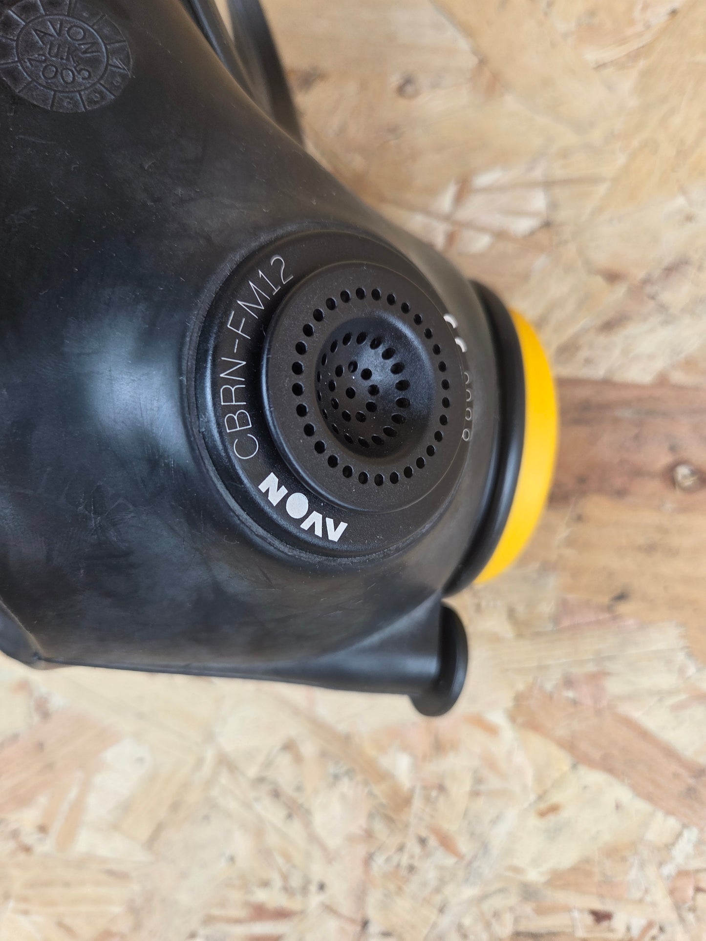 Avon FM12 Respirator Sergeant Yellow CBRN British Army Gas Mask Size 1 2 3 FM 12 Used