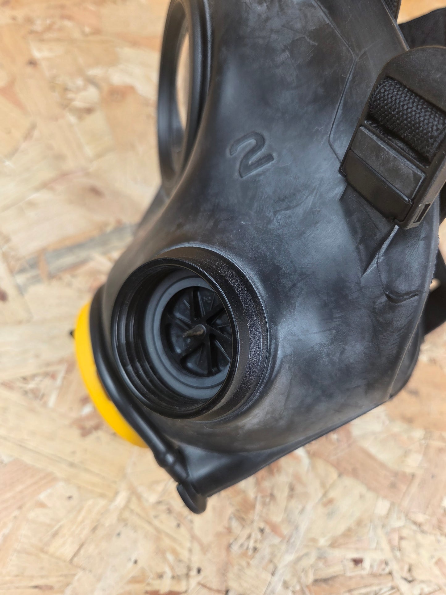 Avon FM12 Respirator Sergeant Yellow CBRN British Army Gas Mask Size 1 2 3 FM 12 Used