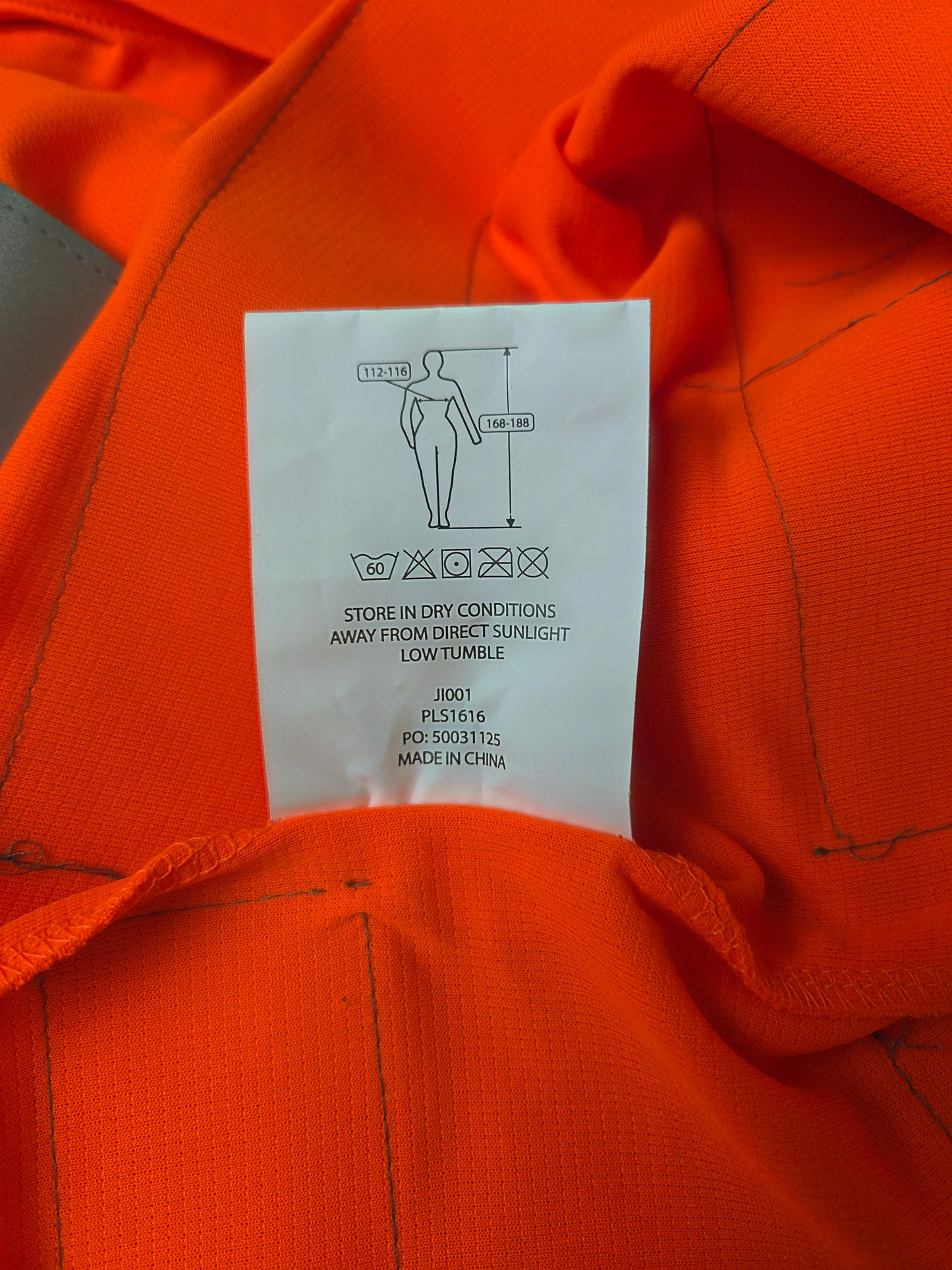 Orange Railway Hi-Vis Breathable Work T-Shirt Reflective Strips Size 2XL