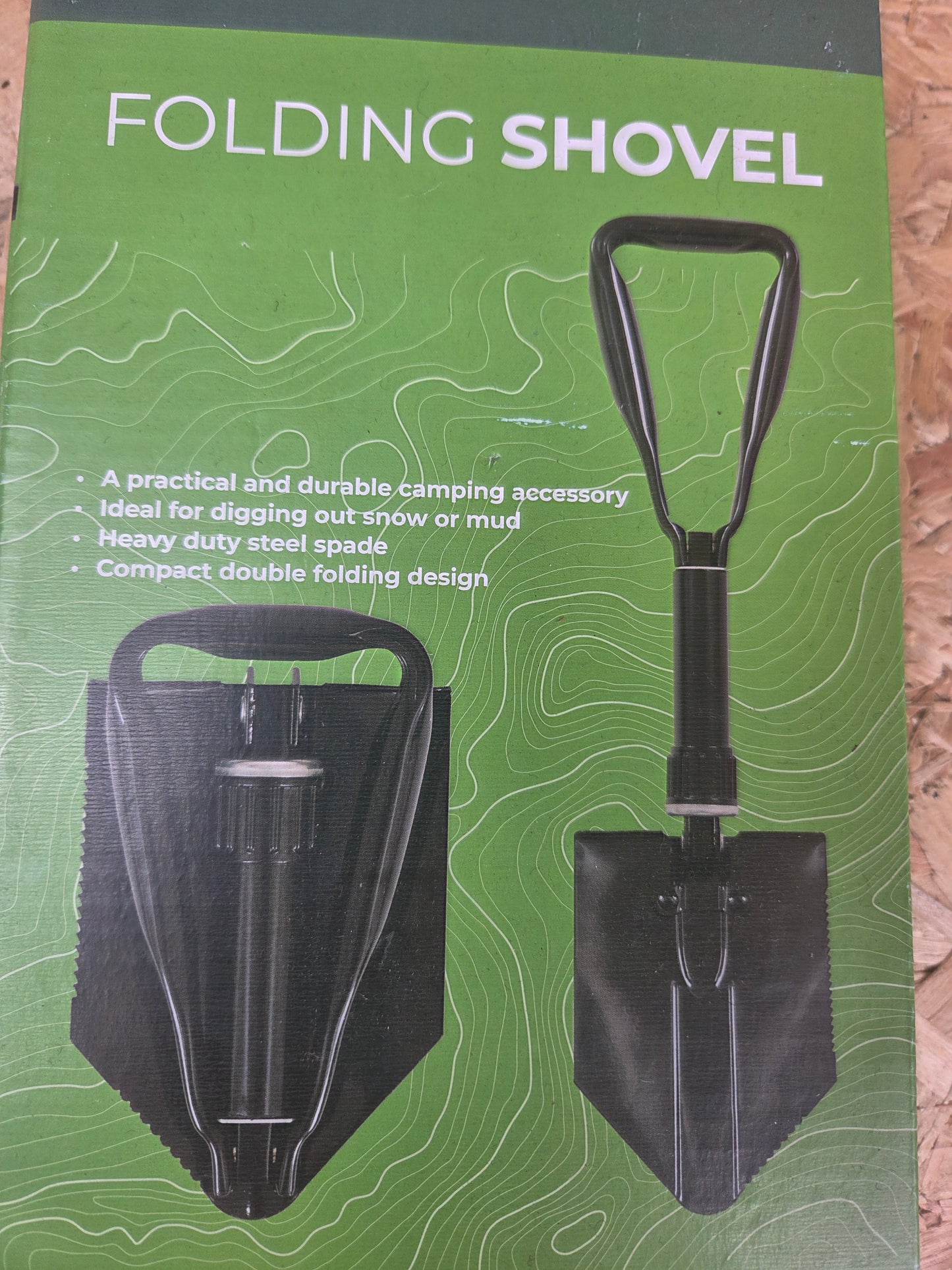 Folding Shovel - Heavy Duty Steel 60cm