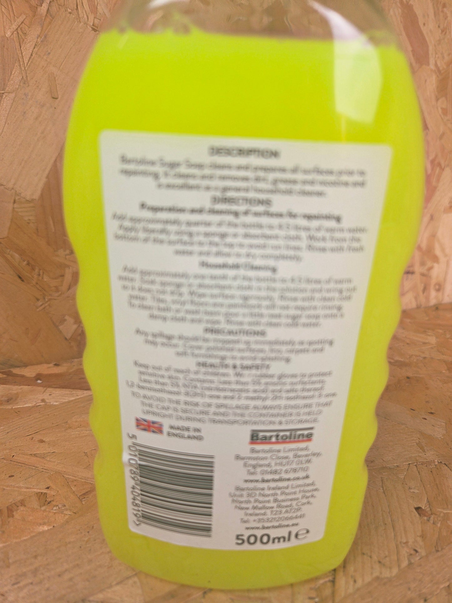 Concentrated Sugar Soap - 500ml
