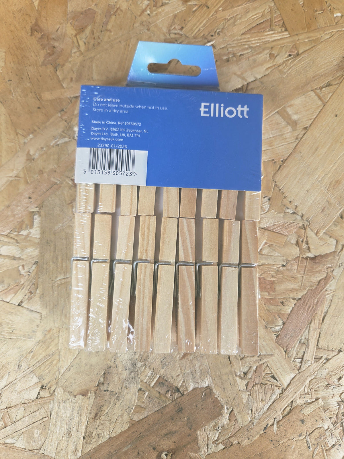 Wooden Clothes Pegs X 36