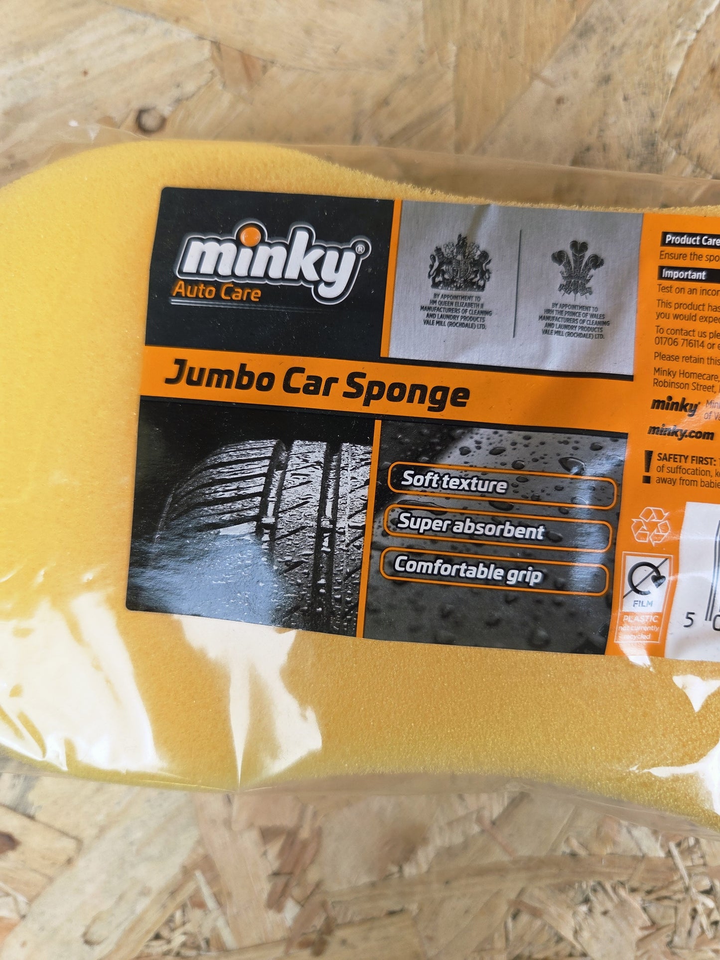 Jumbo Car Sponge - Super Absorbent