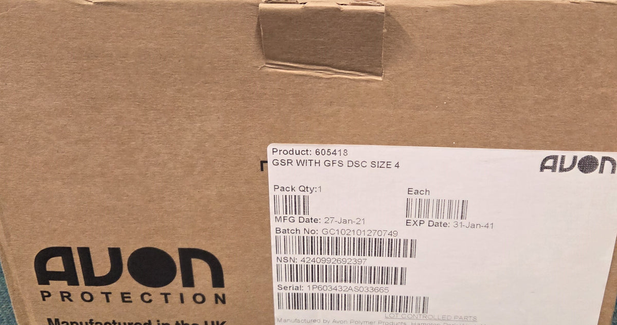Avon General Service Respirator GSR - Size 4 New