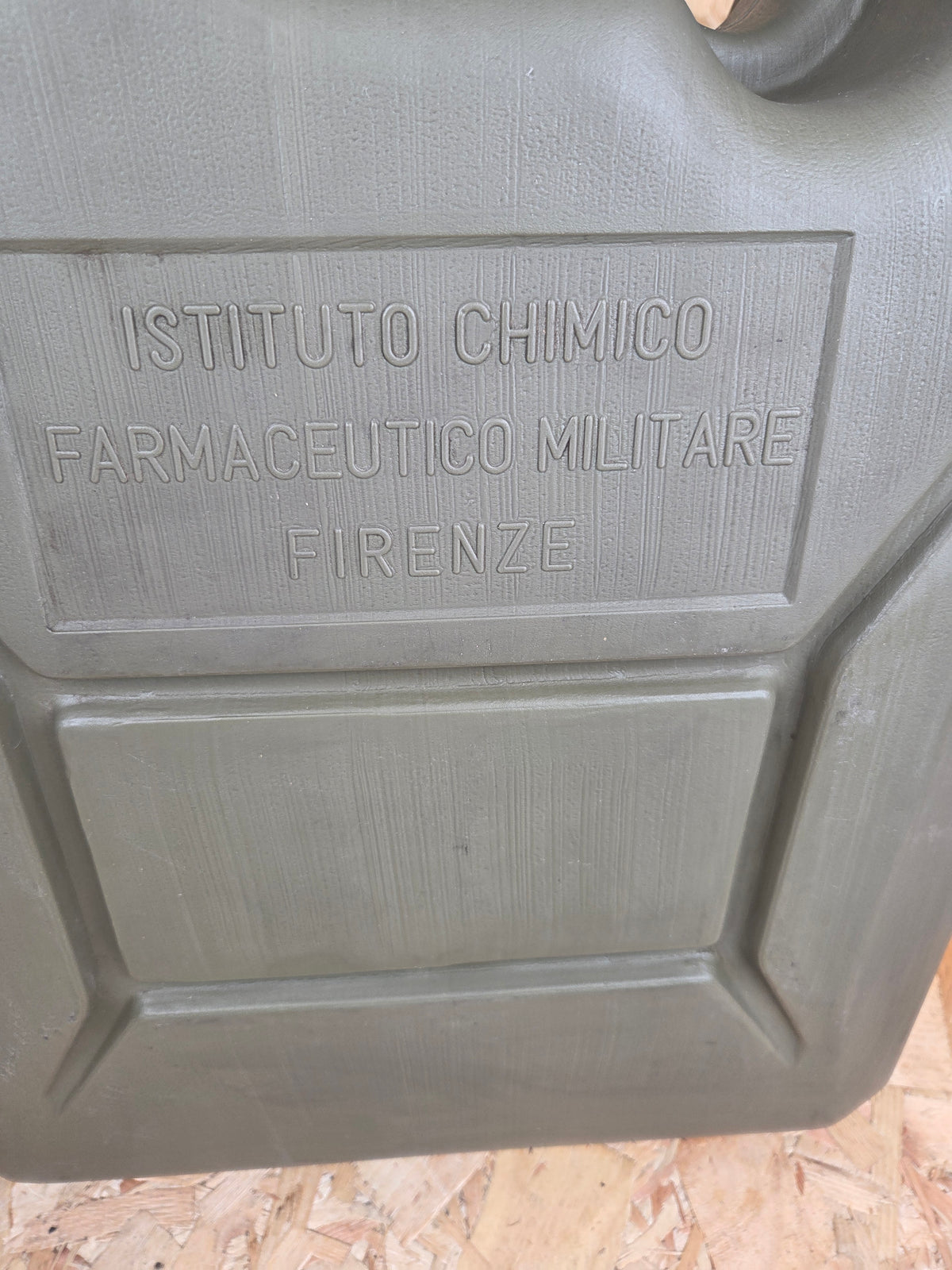 Genuine Italian Military Water Carrier - Olive Green 20 Litre