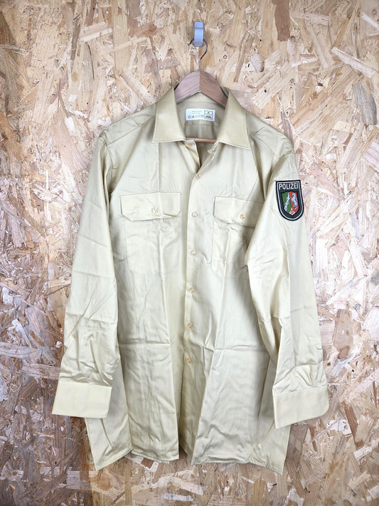 Genuine German Police Dress Shirt - Tan
