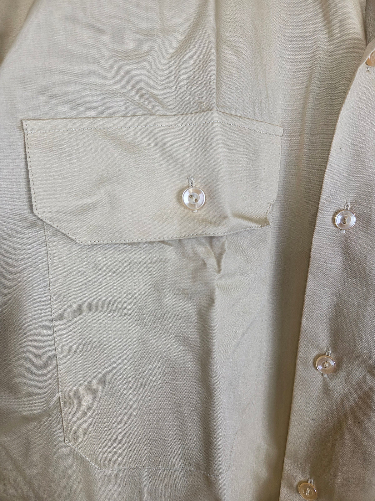 Genuine German Police Dress Shirt - Tan