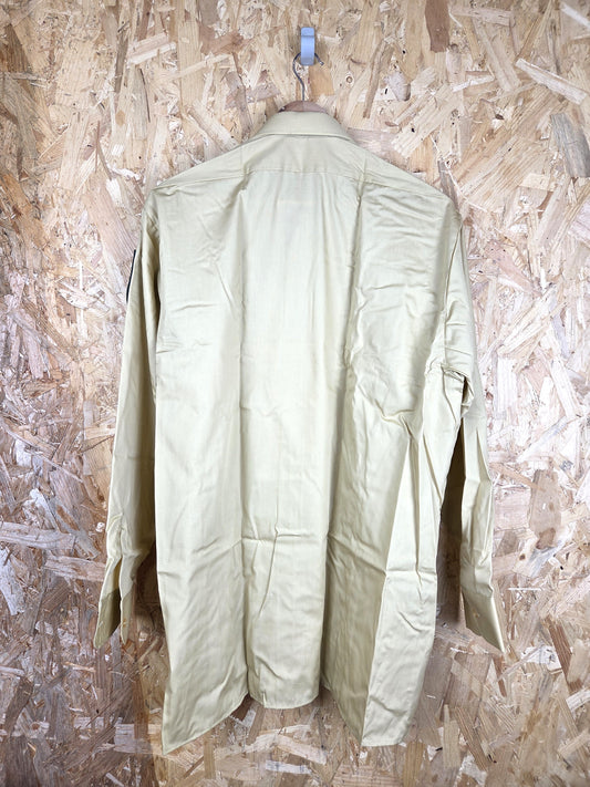 Genuine German Police Dress Shirt - Tan