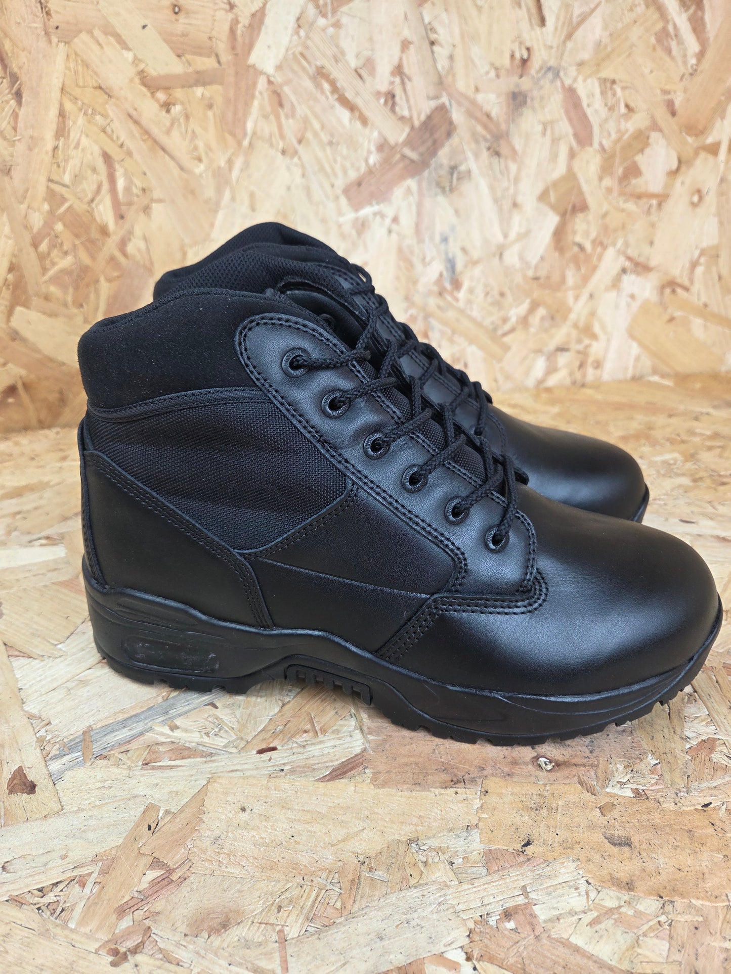 Magnum Royal Mail Leather Boots - Black